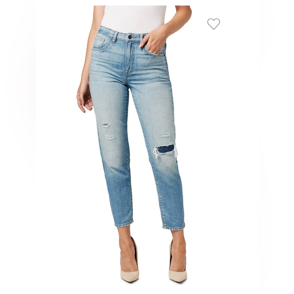 Buffalo David Bitton Margot Mom Jeans Sz 27 Indigo Color NWT